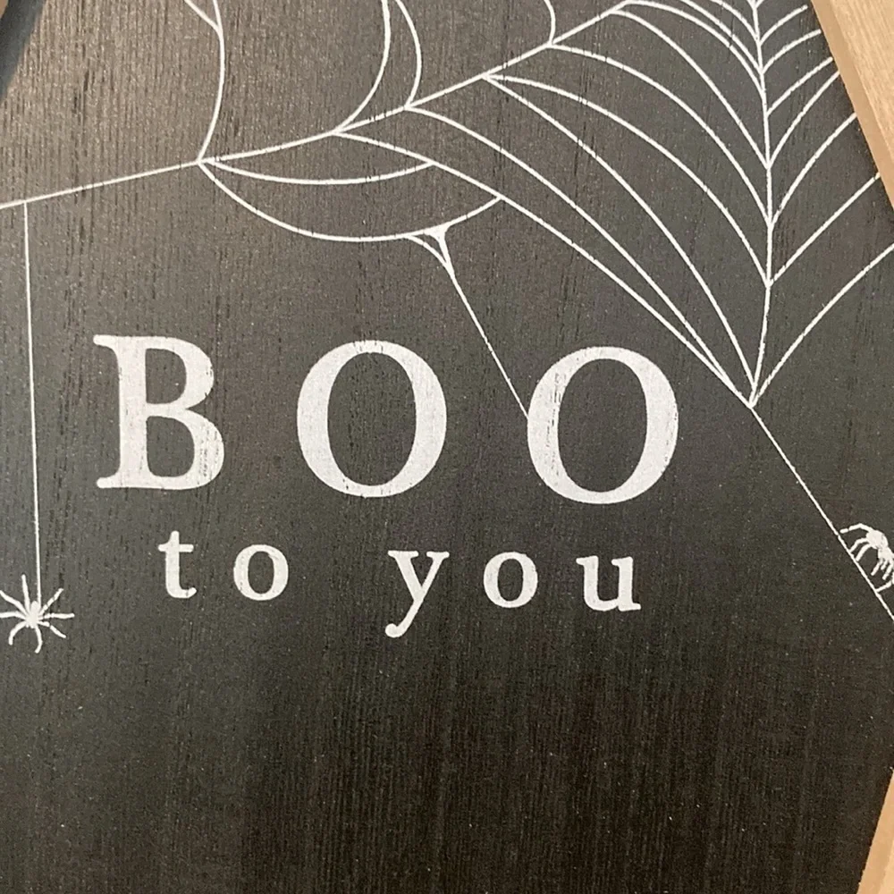 Target BP Boo To You Tombstone Wooden Sign